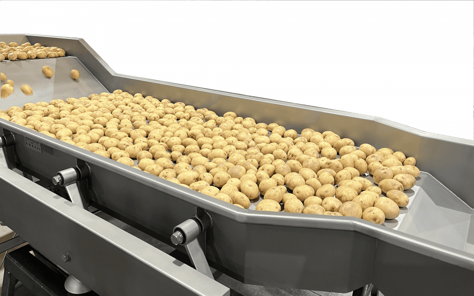 mechanically driven vibratory conveyor