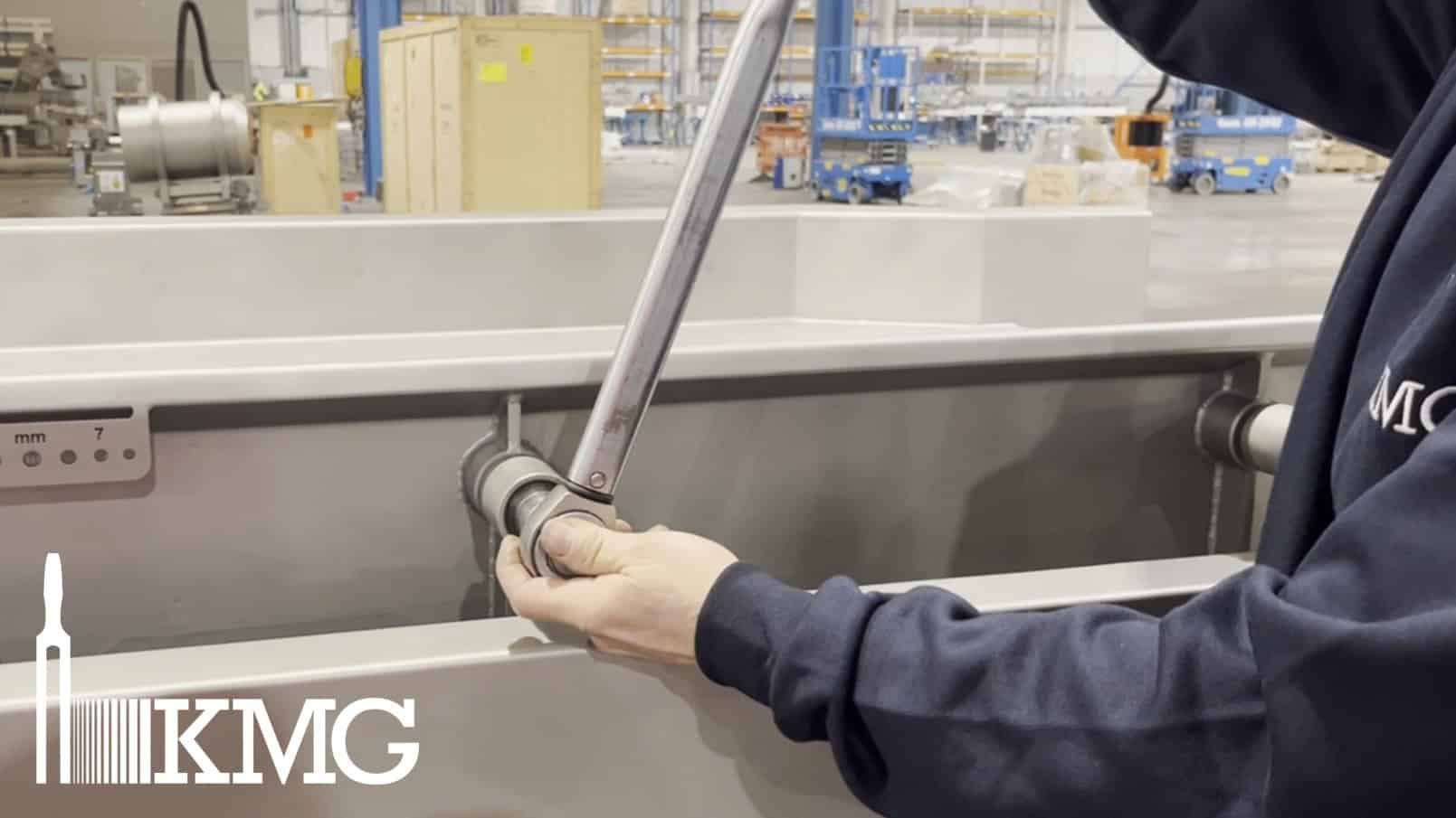How to replace Link Arms on a KMG mechanically driven machine - KMG Systems